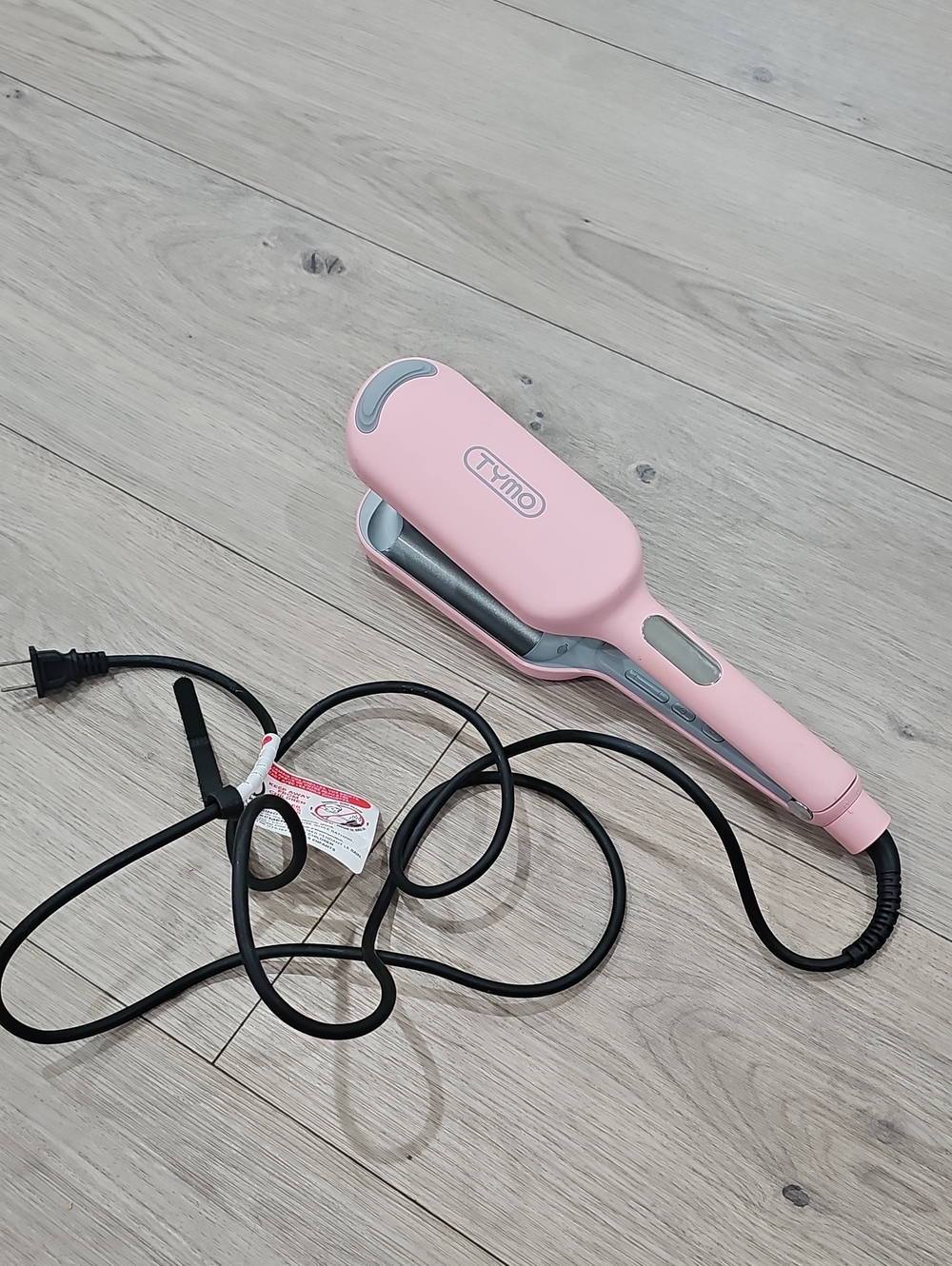 Tymo Pink Ceramic Hair Beach Waves